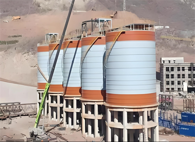 宕昌高架钢板仓